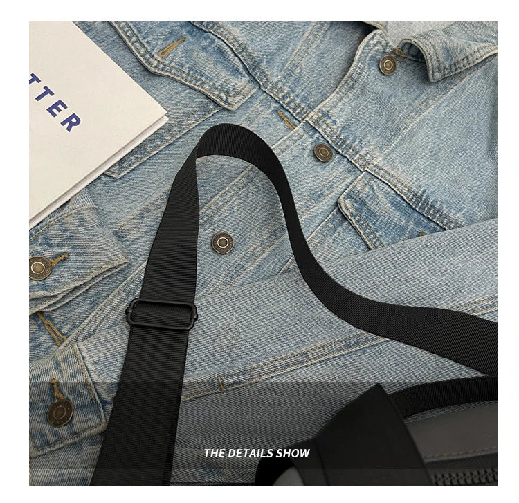 Travel bag Men's and women's tote bag Large capacity travel duffel Yoga exercise  Oxford cloth waterproof fitness bag