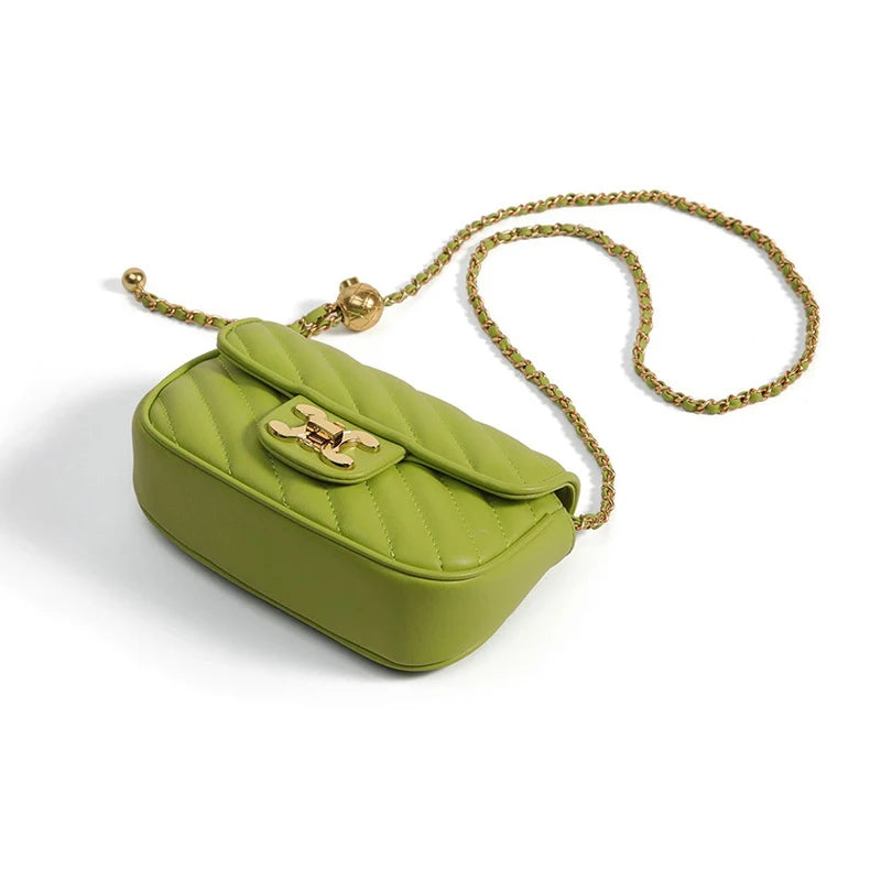 Fashion Women's Bag 2024 New Luxury Designer Bags Adjustable Shoulder Strap Women Shoulder Chain Bag