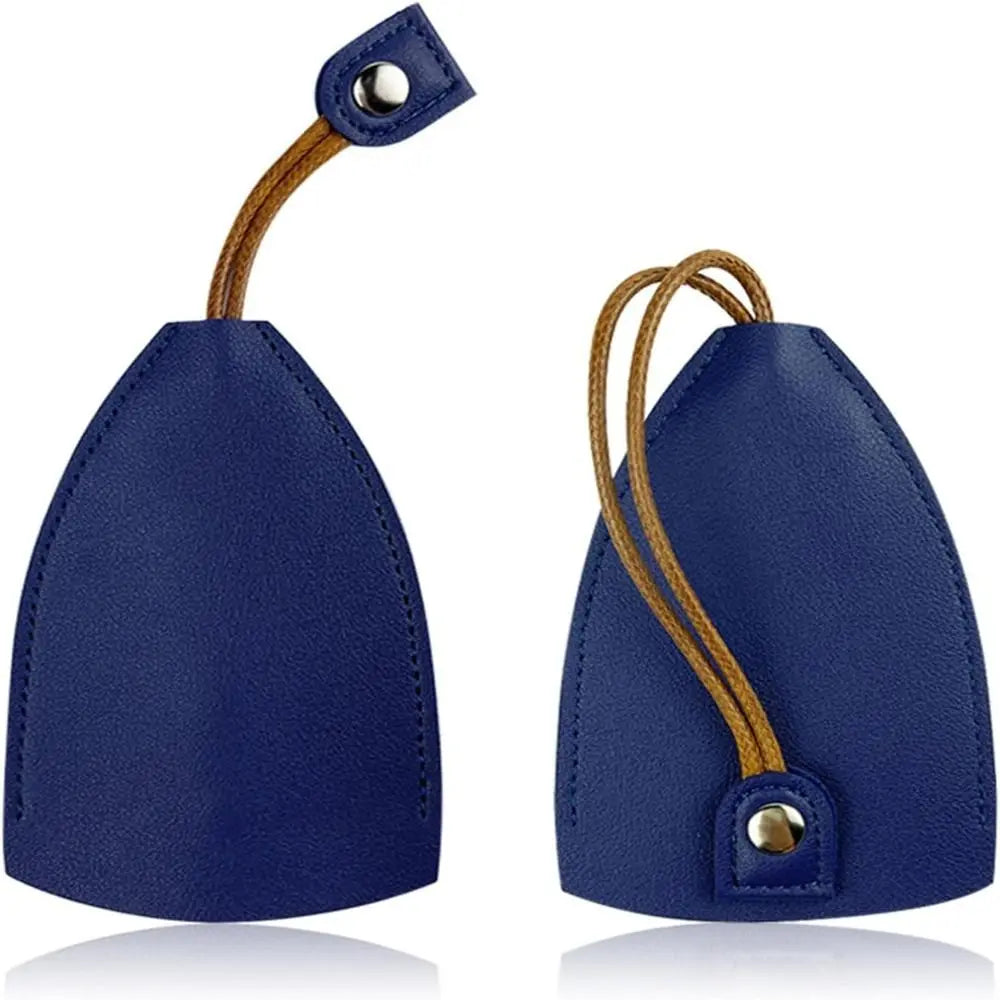 Creative PU Leather Pull Out Cute Large Capacity Car Key Case Car Keychain Stylish PU Leather Key Wallets for Protecting Key
