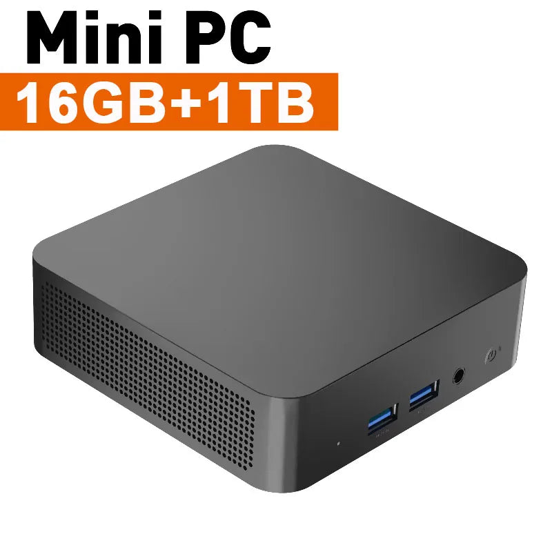 Mini PC Windows 11 Intel N150 Desktop Gaming Portable Computer PC 16GB 32GB RAM 1TB 2TB M.2 SSD MINIPC WiFi6 Office BT5.2 minipc