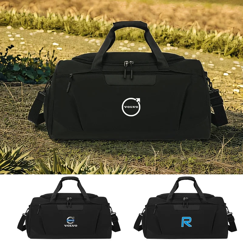 Car Logo Gym Bag Waterproof Outdoor Sports Bag Golf Travel Backpack For Volvo XC90 XC60 C30 T6 S60 C70 XC40 V40 XC70 V70 V60 V50