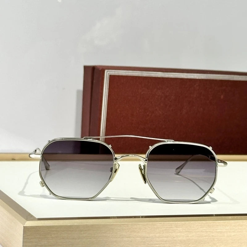 MARBOT Sunglasses Alloy Oval Women Men Fashion Popular Luxury Brand Women Sunglasses Designer  Shades Outdoor Retro
