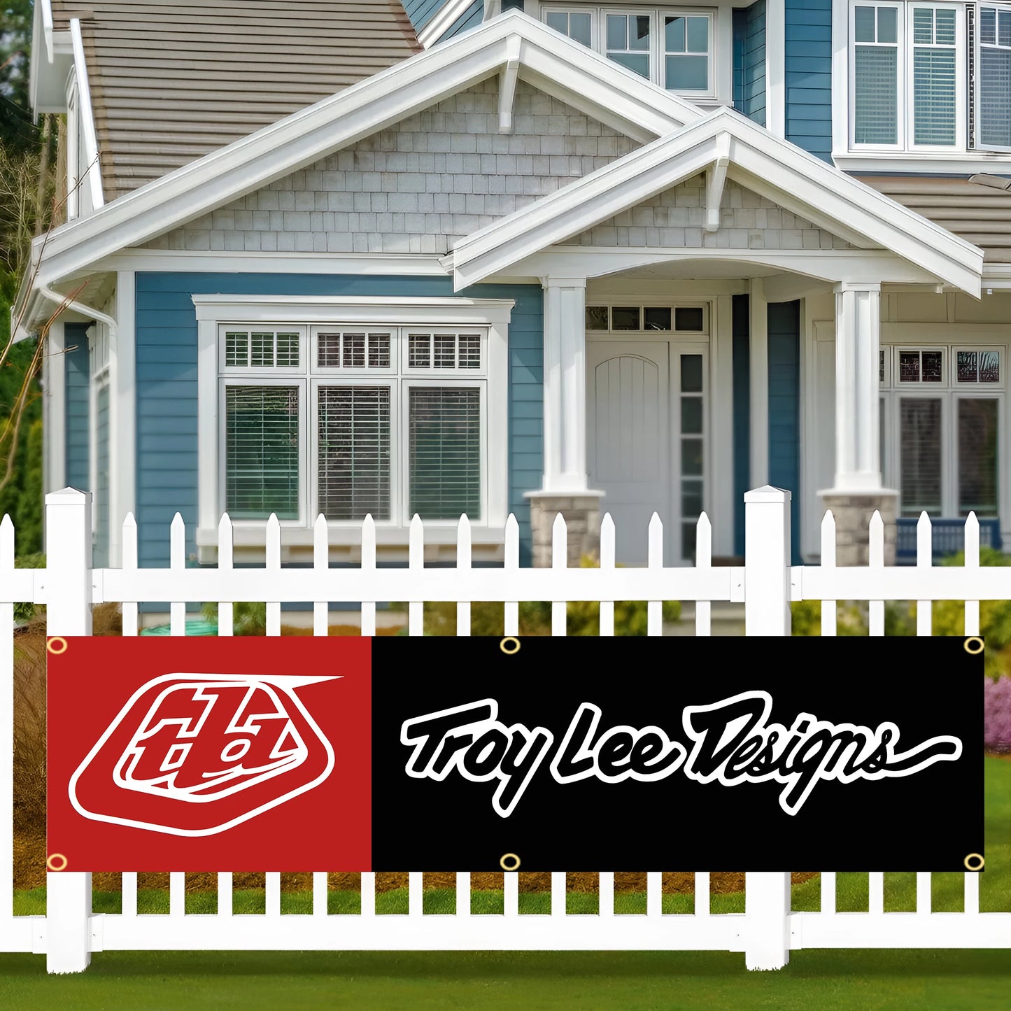 60X240cm Troy lee designs Auto Parts Flag Banner Flag Polyester Printed Garage or Outdoor Decoration Tapestry