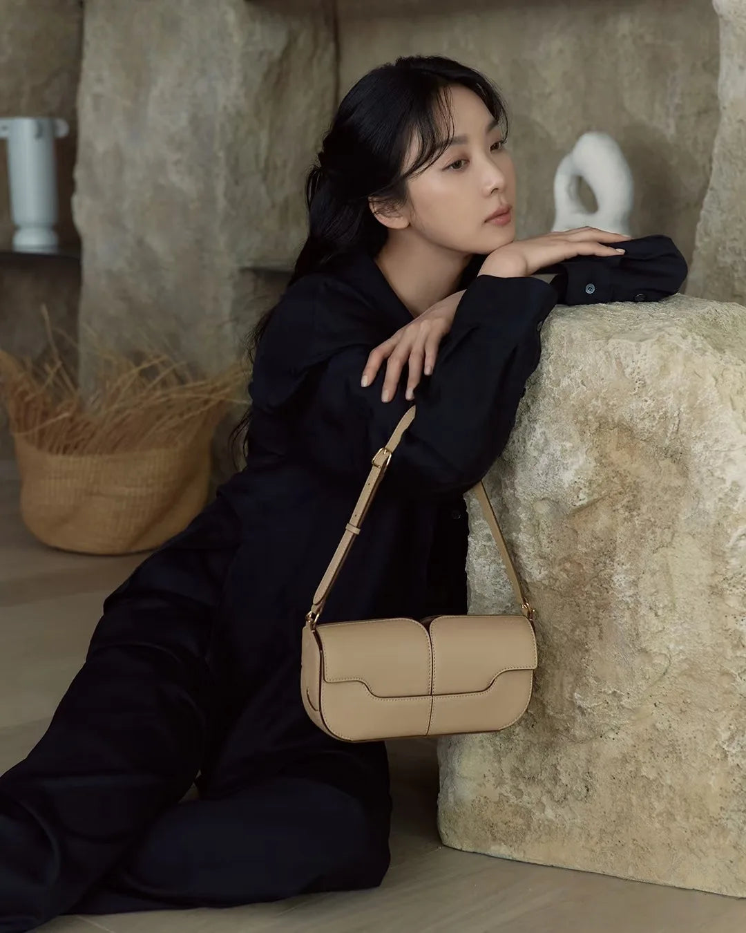 Handbags Purse Bag for Women Handbag Fashionable Cross-body Satchel Bag Simple for Commuting Cross-body Women's Bag