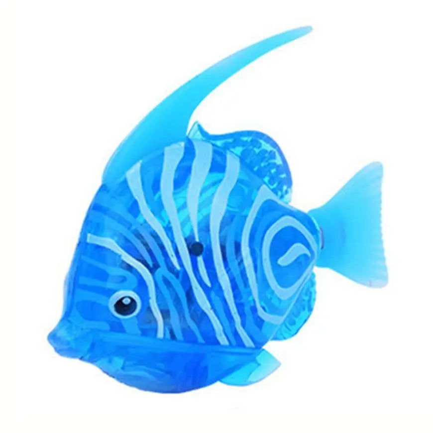Flash Swimming Electronic Pet Fish Bath Toys for Children Kids Bathtub Battery Powered Swim Fishing Tank Decoration