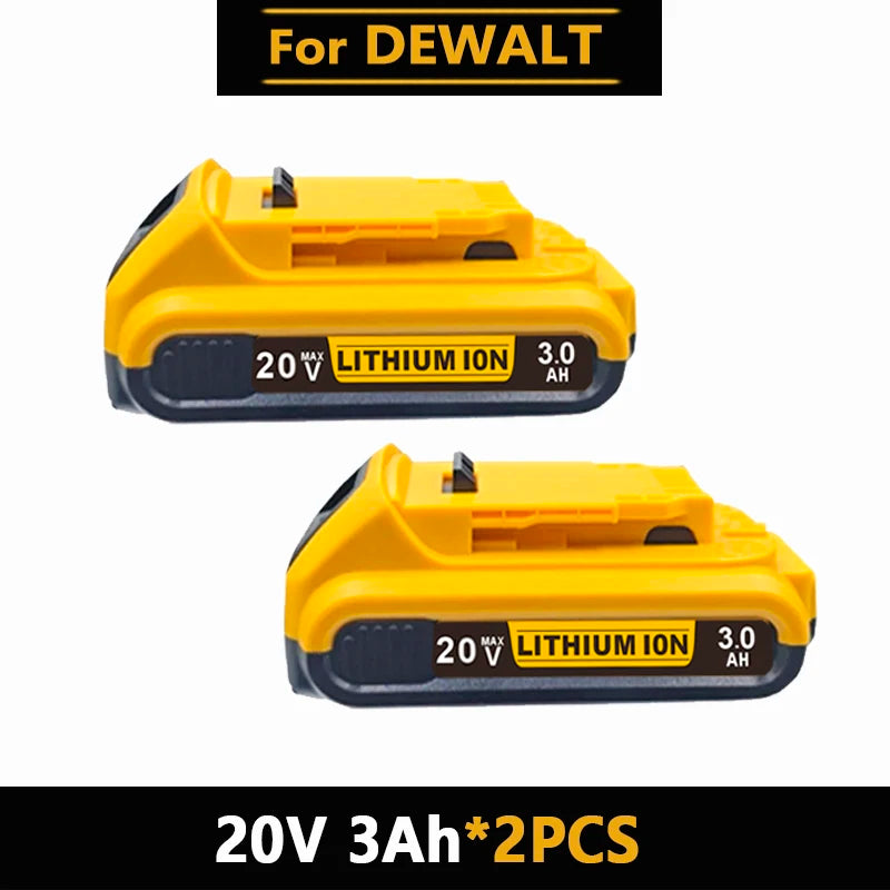 Original for DeWalt 6Ah/8Ah/12Ah 20V battery replaceable DCB184 DCB200 DCF892 DCF845 DCF850 DCF911 DCD800 DCD805 Tools Battery
