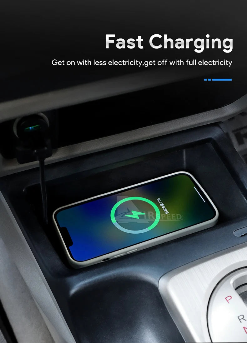 Car Wireless Charger For Honda Civic 2005 2006 2007 2008 2009 2010 2011 Car Mobile Phone Charging Fast Wirelessly 15W Board