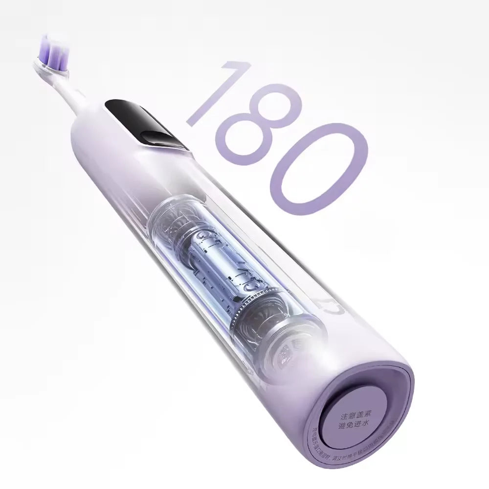 MIJIA Oscillation Electric Toothbrush Pro Love Gift Box,Smart Screen Pressure,IPX8 Waterproof,180 Day Battery,4 Mode With 4 Head