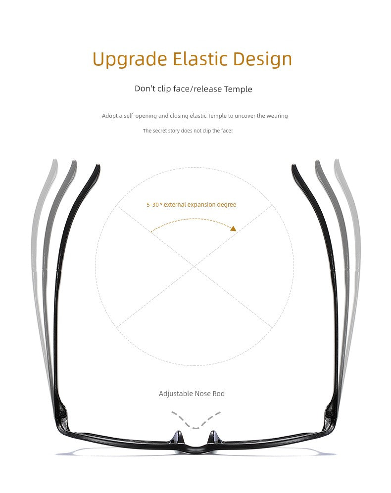 Mobile Computer Classy Internet Celebrity K-style Optical Glasses