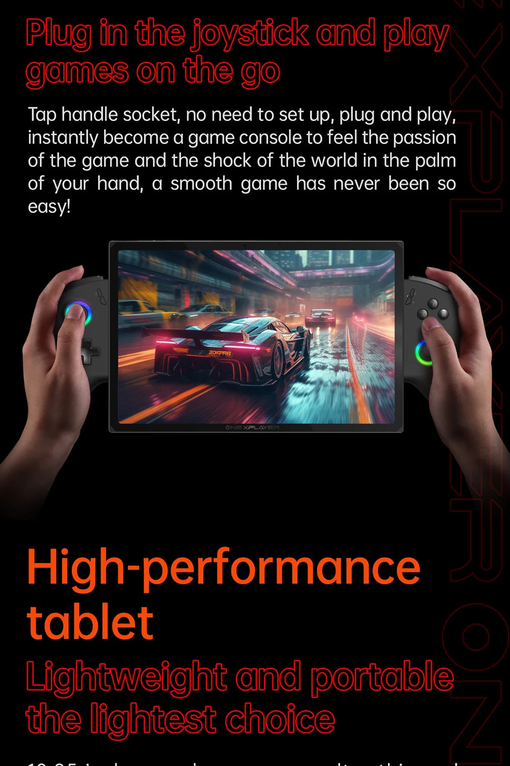OneXPlayer X1 PRO AMD Ryzen AI 9 HX370 /8840U Laptop Tablet 3 IN 1 PC Game Console 10.95" Windows Handheld Controllers Computer