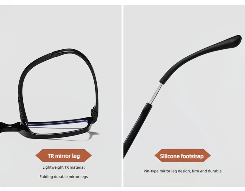 Presbyopia Glasses Men Women Automatic Zoom Reading Glasses Anti Blue Light Intelligent Progressive Eyeglasses