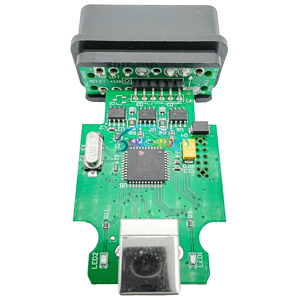 2025 Original Chip Improved HEX V2 24.7 High Quality VCDS VAGCOM Scanner Diagnostic Tool VAG COM HEXV2 for Audi SKODA VW  HEX-V2