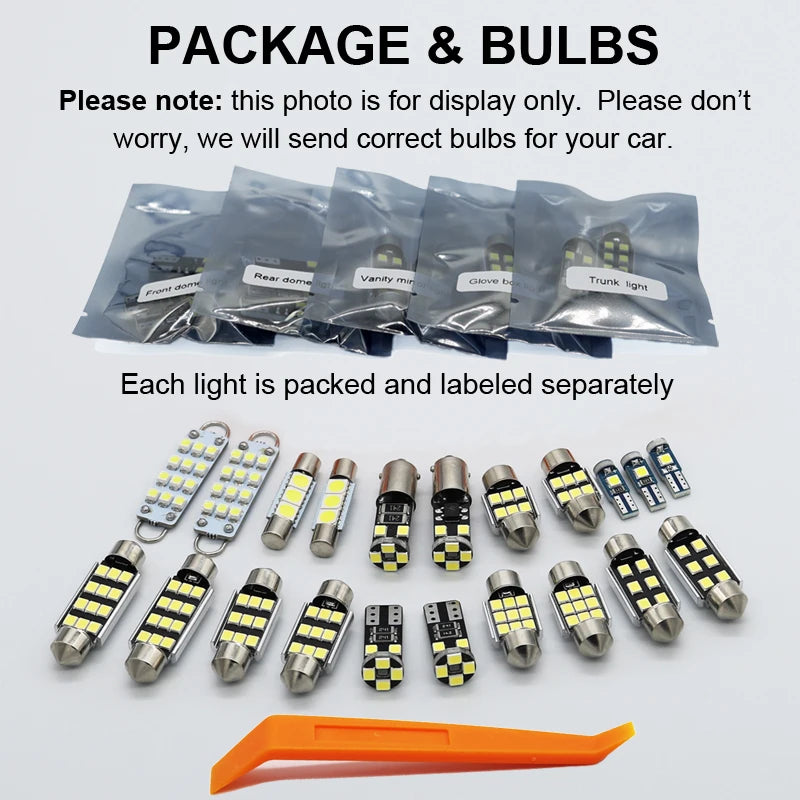 ZITWO 11Pcs Canbus LED Bulb Interior Dome Reading Map Trunk Light Kit For Skoda Scala 2019 2020 2021 2022 Car Accessories Canbus