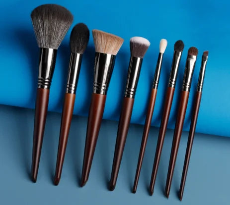OVW Makeup Brushes Natural Hair Foundation Powder Eyeshadow Contour Professional Makeup brush Set Kit maquiagens