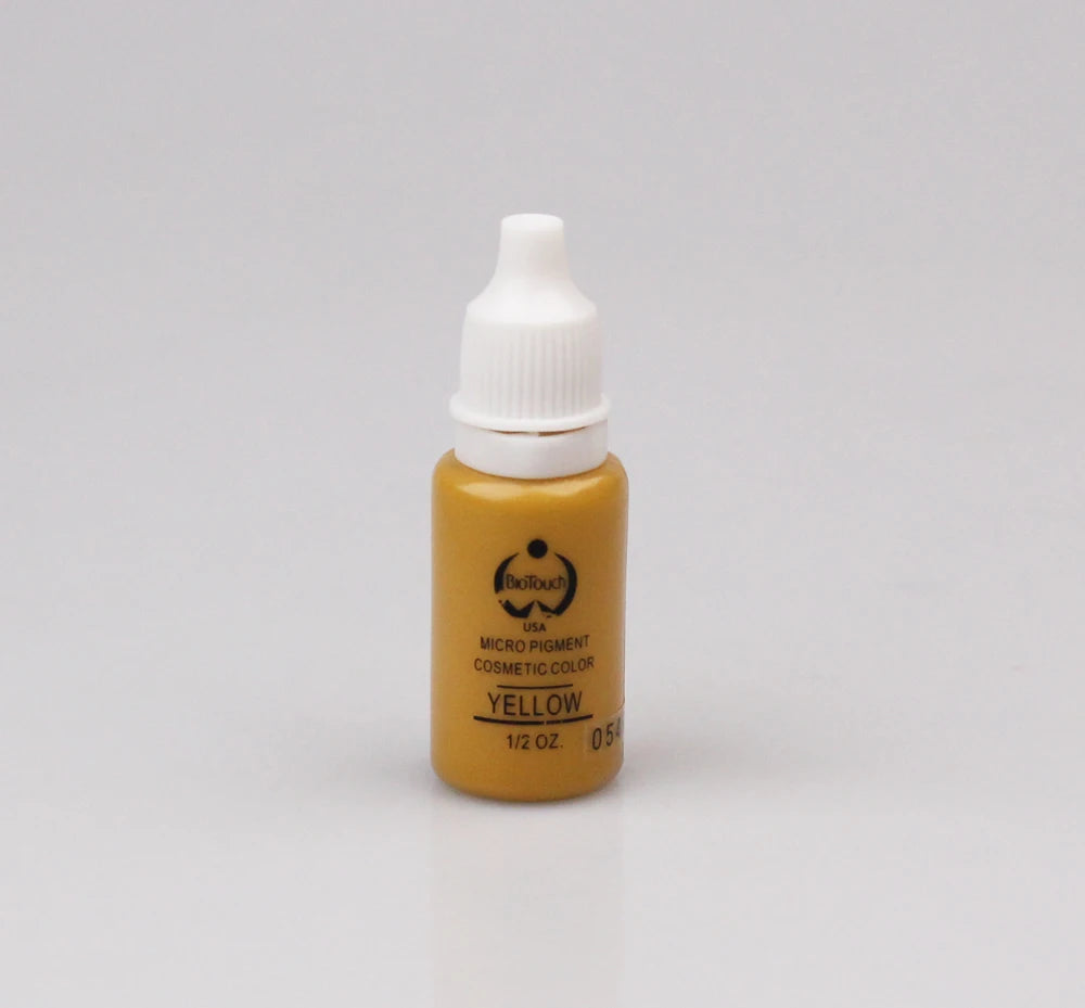 1Pcs Tattoo Ink Pigment Kit Permanent Makeup Micropigment for Eyebrow Eyeliner Lip Art Brown Black Chocolate Dark Red