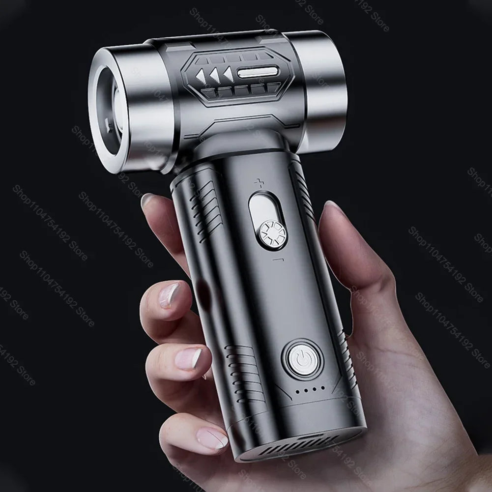 Turbo Jet Blower Powerful Air Blower Brushless Motor Turbo Fan Wind Speed Portable Dust Blower Electric Dryer Car Vacuum Cleaner