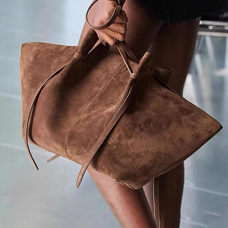 Luxury Large Capacity Women's Underarm Wing Bag, Female French Commuter Wings Handheld Shoulder Bag, Underarm Shopper Tote Bag