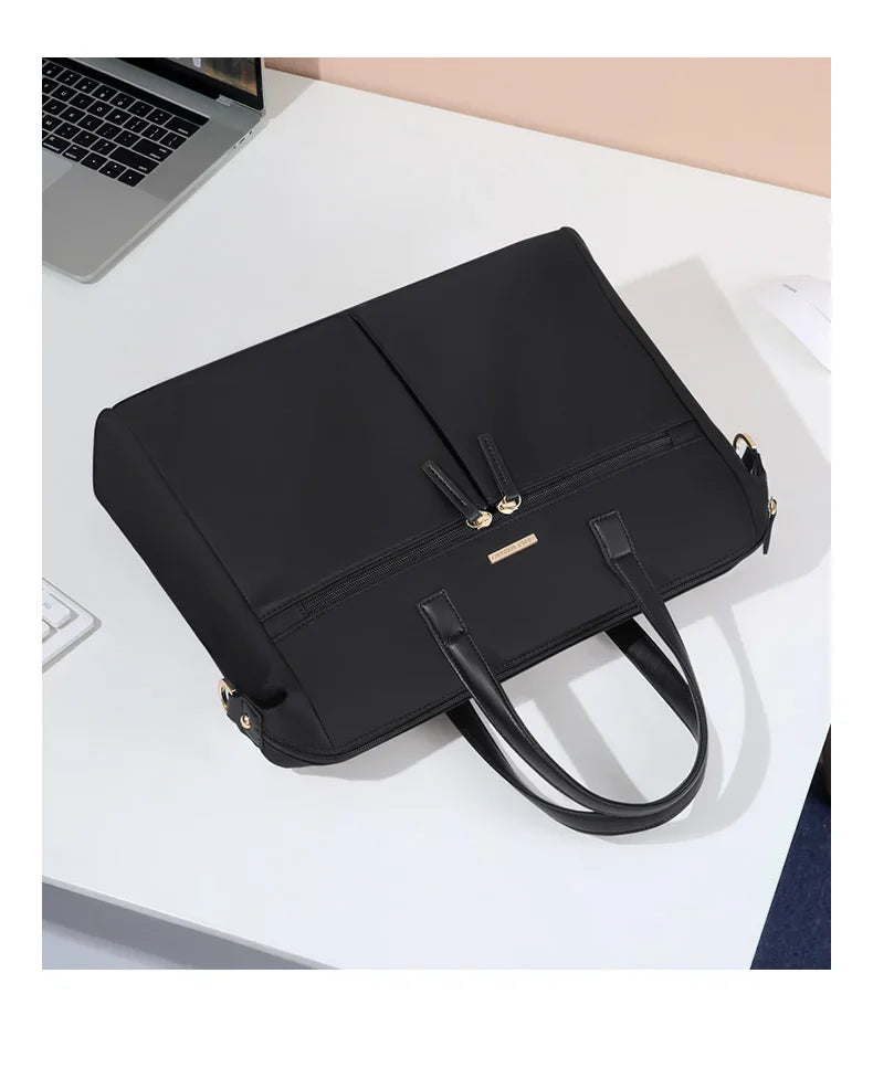 GOLF Women's Business Bags Briefcases Laptop 15 Inch Bag Commuter Handbag Lady Casual College Shoulder Bags for Women Trend 2024