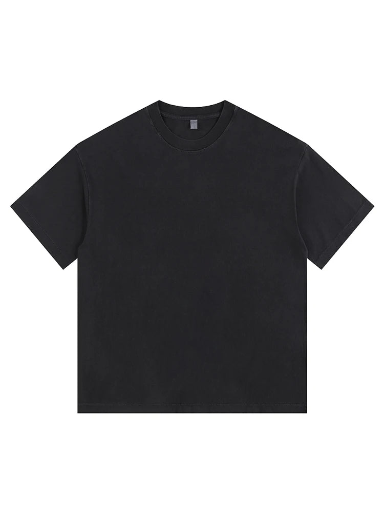 MiuKoMiYa Summer Loose T Shirts Women Basic Cotton Wahsed Short Sleeve Tees Oversized Casual Basic Female T Shirts Streetwear