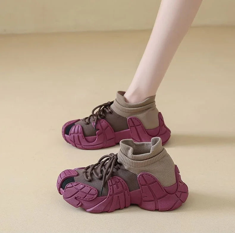 Women's Athletic Shoes Sneakers Ladies Footwear Sports Lace Up Comfortable 39 Vulcanized Shoe On Sale A Original Casual Stylish