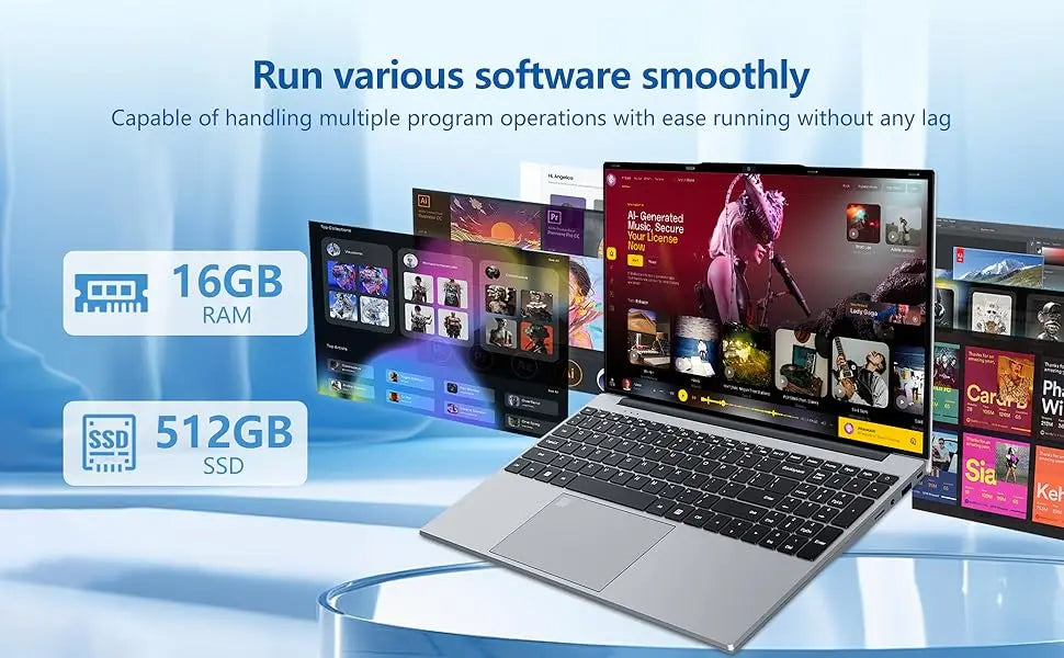 Intel I9 Laptop Computer Windows 11 Fingerprint Unlock Notebook PC Intel I9 10980HK/9900U 16GB RAM 1TB SSD Office Gaming Laptop