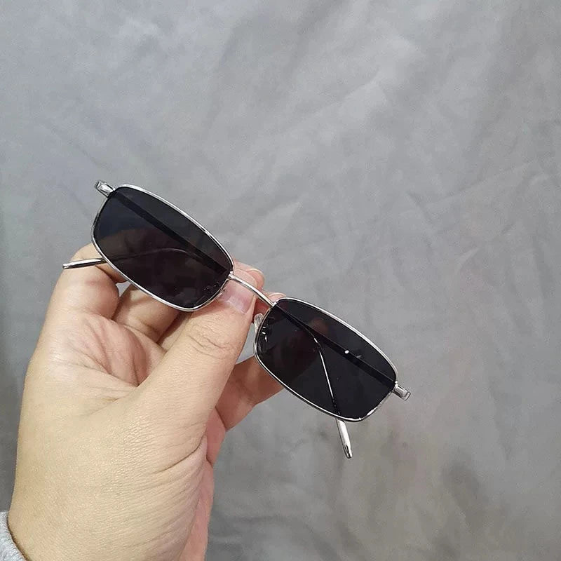 Fashion Retro Small Square Frame Sunglasses For Women Men Rectangle Sun Glasses Summer UV Protection Shades Vintage Eyewear