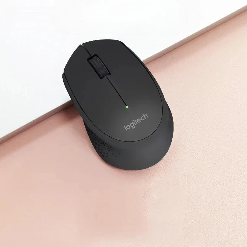Logitech M330/M331 Wireless Silent Mouse, Ergonomic Comfort Design Quiet Click USB Plug and Play Mouse for PC Laptop Desktop