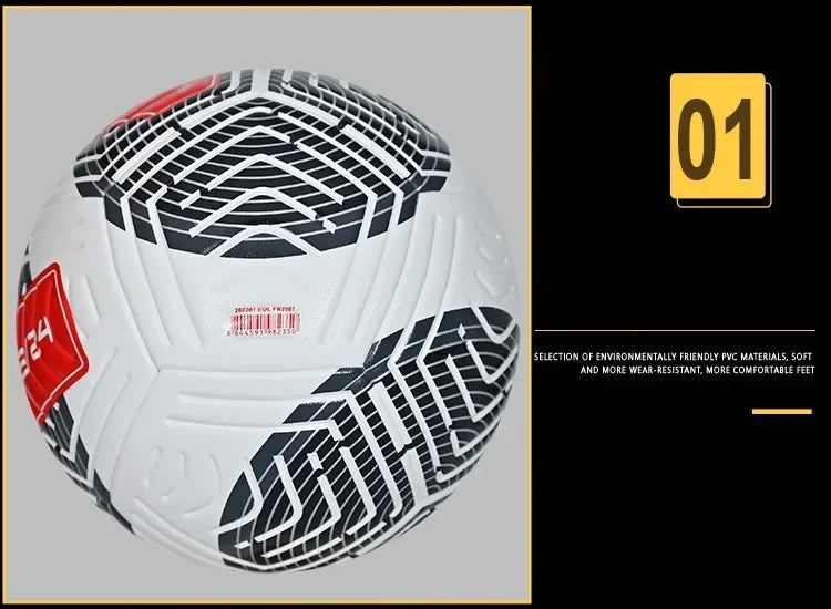 Size 5 Soccer Ball High Quality PU Official Durable Wear Resistant Indoor Outdoor League Sports Football Training Match Football