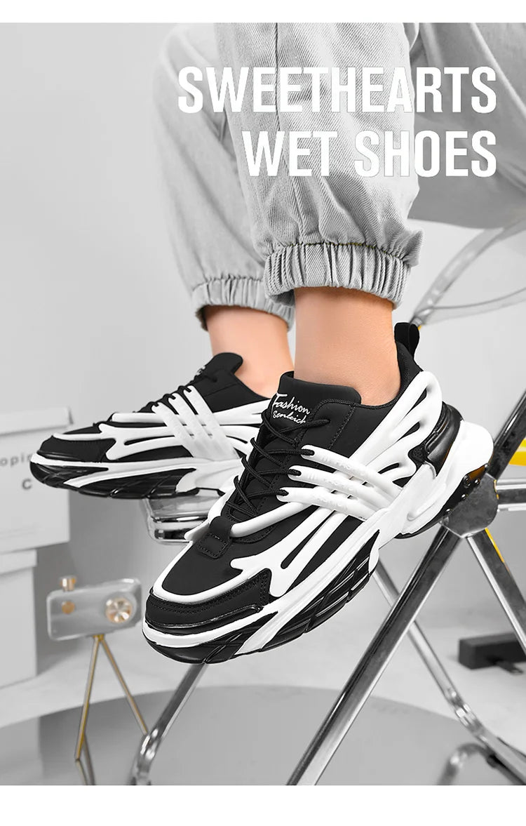 2025 new men's casual shoes,walking shoes,sneakers strolling shoe Casual Soft Sole Durable unisex shock-absorbing soft-soled