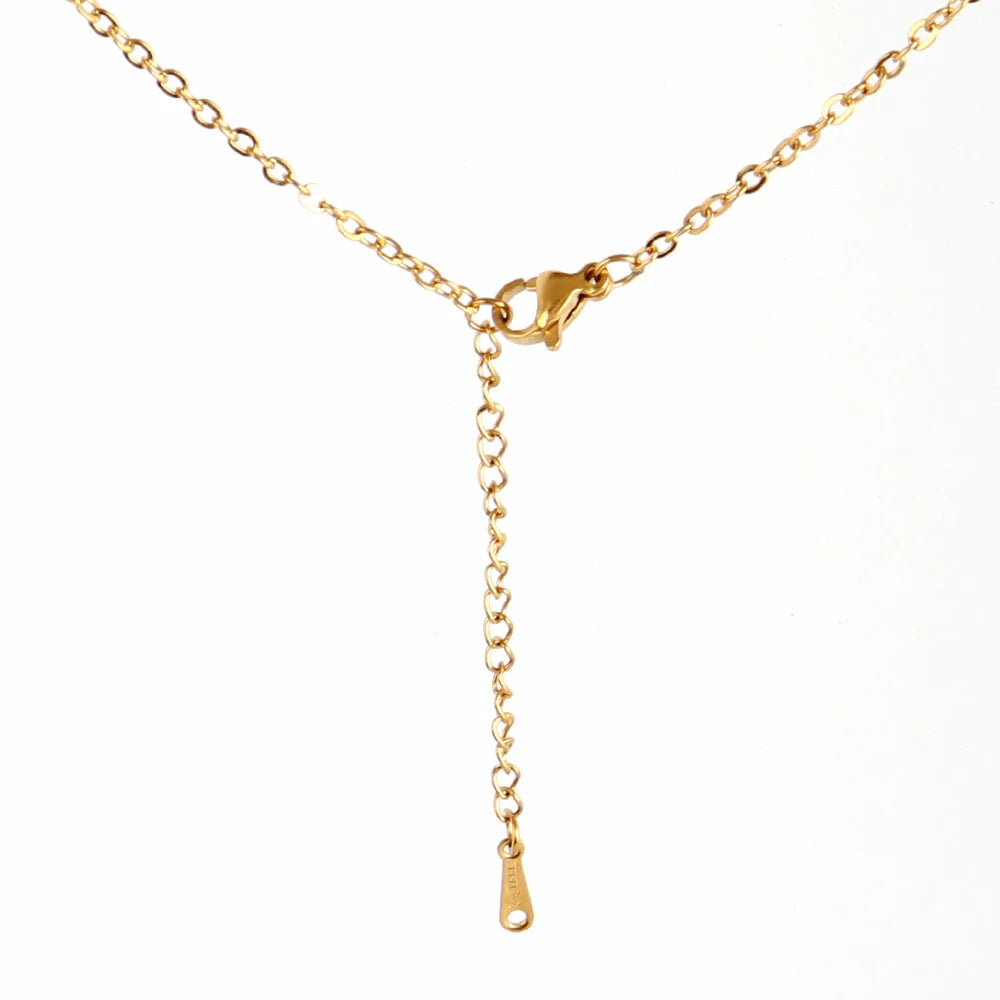 10pcs/lot Bulk Wholesale Stainless Steel Necklace Chain Necklace Choker Chains for DIY Jewelry Making Handmade Accessories