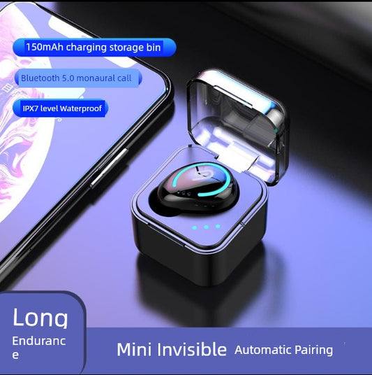 True Wireless Bluetooth Headset High Quality Noise Reduction in-Ear Sports Game Ultra-Long Life Battery Sound Quality Super Good for Boys and Women