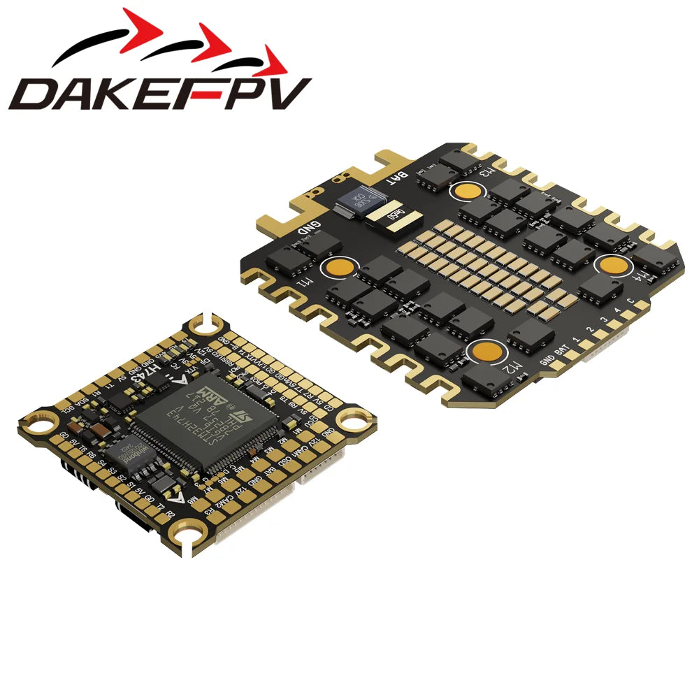 DAKEFPV H743 12S 120A stack ICM42688P H743 flight control FC Flight controller FPV stack for MARK4 13inch FPV Drone frame