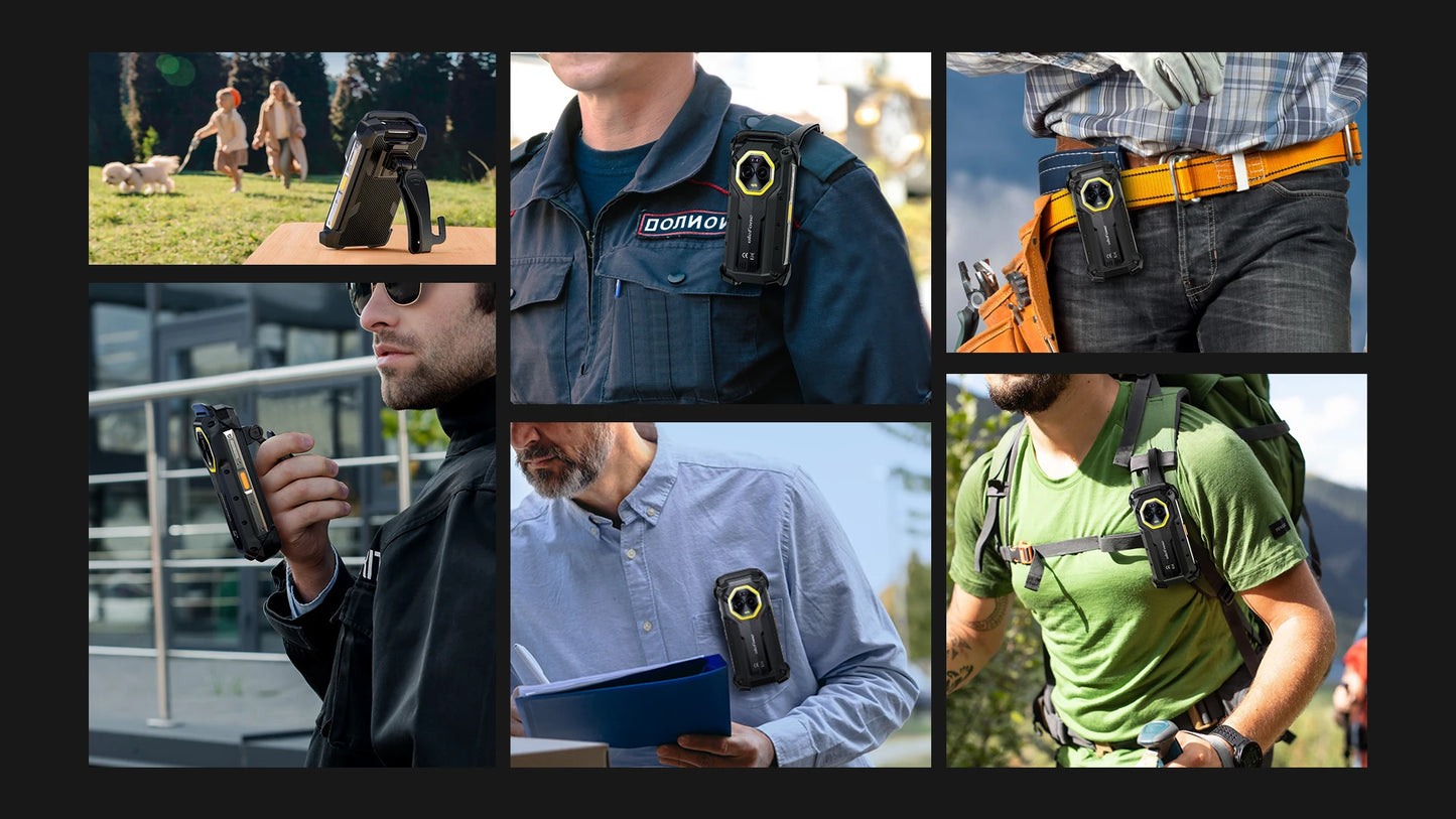 Ulefone 4.7" Rugged Phone Armor Mini 20 Pro 5G Android 14 16+256GB Smartphone LED Light 64MP Night Camera Mobile phone