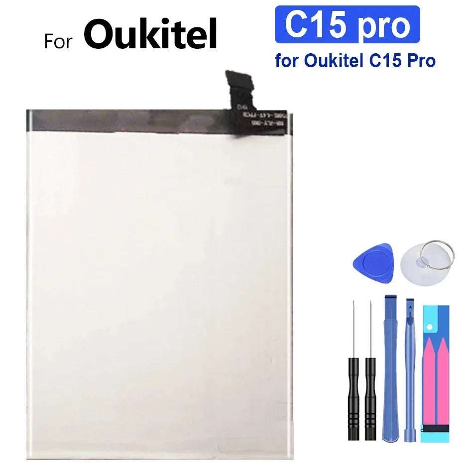 Battery for Oukitel U25 U20 U16 U15 U11 U7(pro Plus MAX) U22 U18 U10 C21 C18 C17 C15 C12 C11 C5 S70 Pro C25 C10 C8 C4 C2 S80 S77