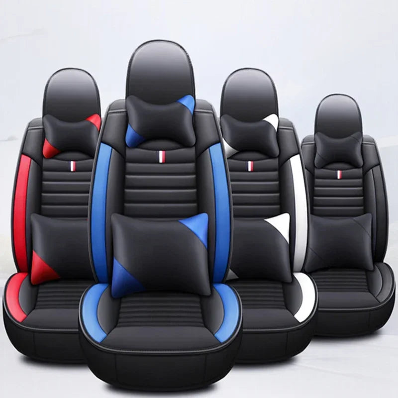 Universal Style Full Coverage Car Seat Cover for Dacia Duster Sandero Renault Clio Fiat Ypsilon Seat Arona Cors Car Accessories