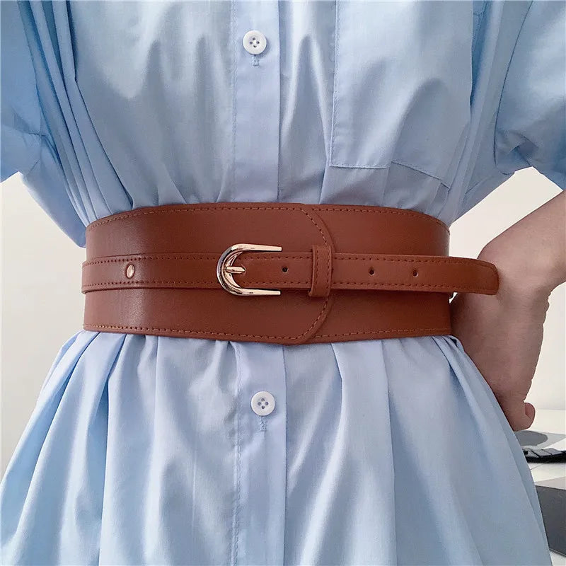 Corset Wide Leather Belt Is The Perfect Accessory/Leather Waist Belt For Women/Wide Waist Belt/Gift For Girlfriend