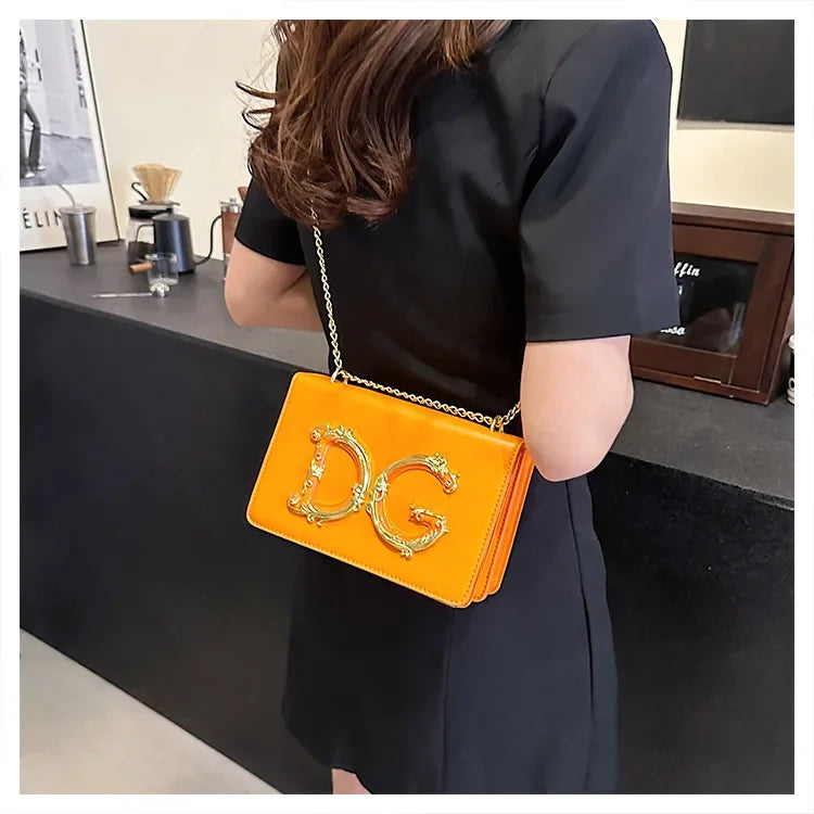 Leather Diaper Bag Vintage Textured Retro Square Satchels Shoulder Bag For Women Trendy Fashionable Large Capacity