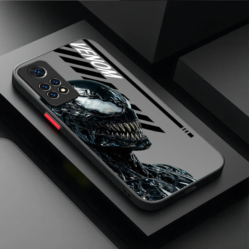 Bat Spider Man Venom Hulk Case For Xiaomi Redmi Note 14 13 12 11 Pro Plus 5G 12S 11S 10S 10 9 Redmi 14C 13C 12C 12 4G A3 A3X