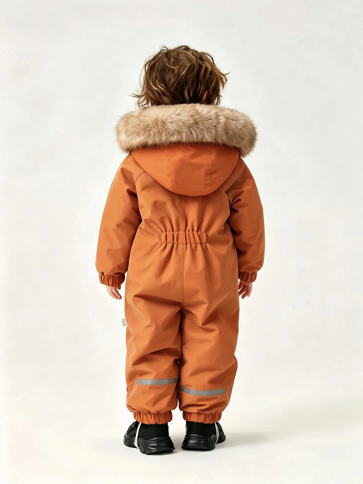 2026 Winter New Star Lightweight Hooded Ski Suit for Kids, Boys Girls Baby Romper Jumpsuit, Toddler One-Piece Warm Snowsuit 2-5T