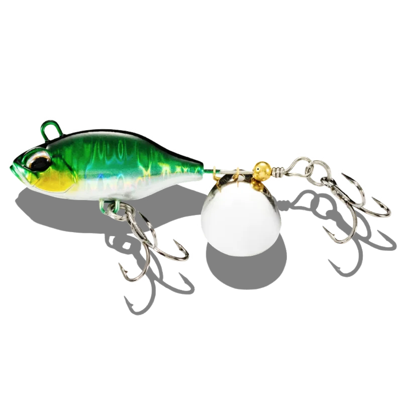 Realis Spin Vib Lure 12/16/19/23g Sinking Metal VIB Chatterbait Power Tail Vibration Sequins Duo Bait Trout Perch Fishing tackle