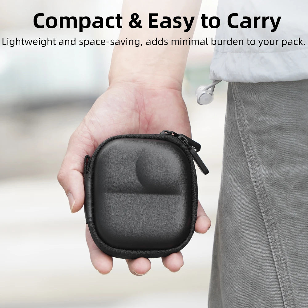 Flymile Storage Bag for DJI OSMO NANO Camera Mini Box Hard Shell Portable PU Carrying Case for DJI OSMO NANO Accessories