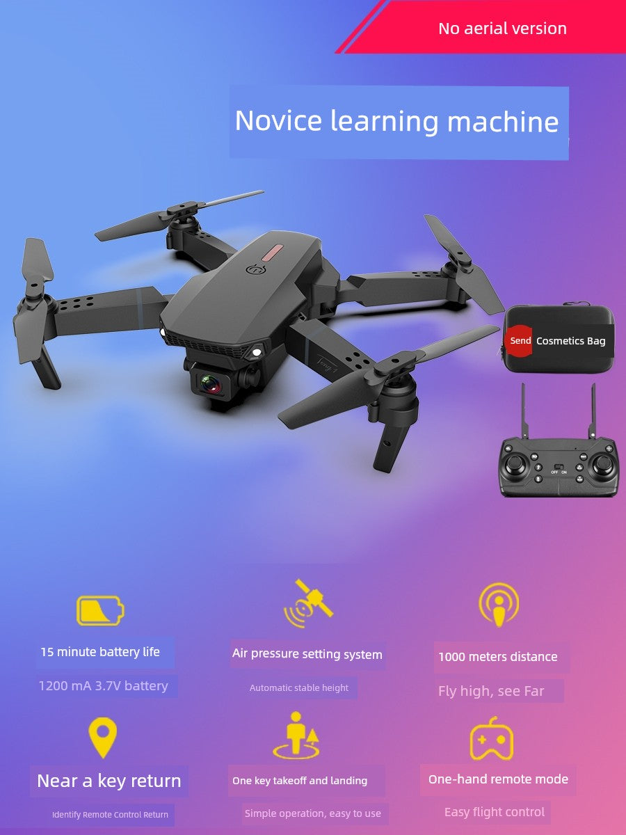 2025 New Arrival Remote Control Aircraft Kids UAV Toy Professional HD Aerial Photography Small Self-Contained Screen for Primary School Students