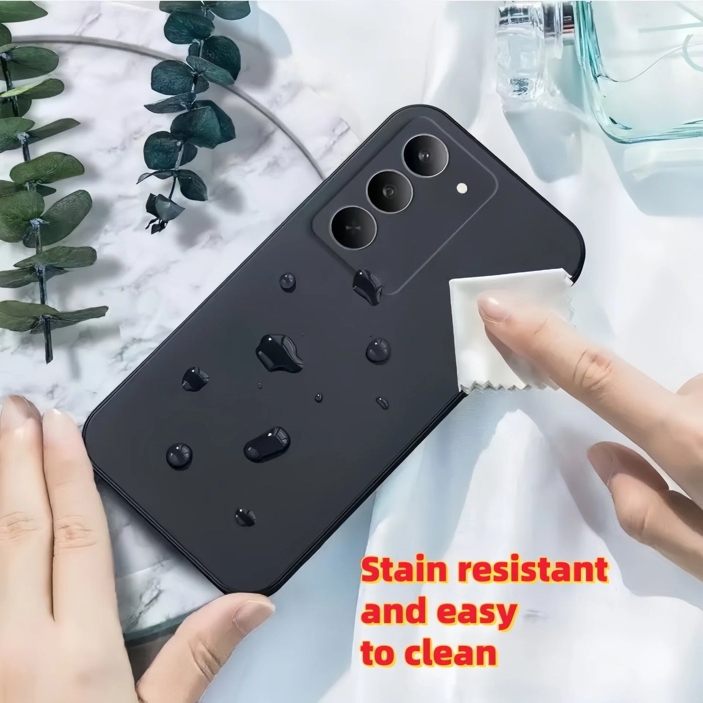 Noble Fashion Solid Colour Shockproof Protective Liquid Silicone Phone Case For Redmi 15