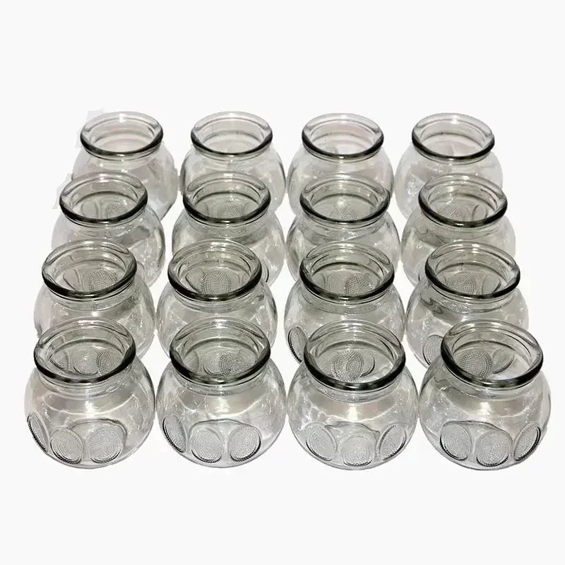 6/8/12pcs Thick Glass Cupping Beauty Can Chinese Traditional Healthcare Cupping Body Points Massage GuaSha Therapy gift fire rod