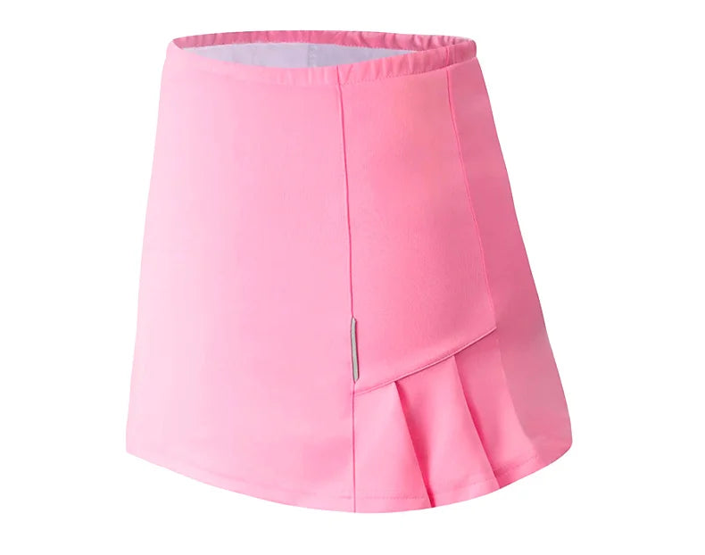 2024 Women's Sports Skirt Quick dry Tennis Yoga Badminton Golf Skirt Waisted Short Skirt Comfortable Breathable Belt Safety Pant