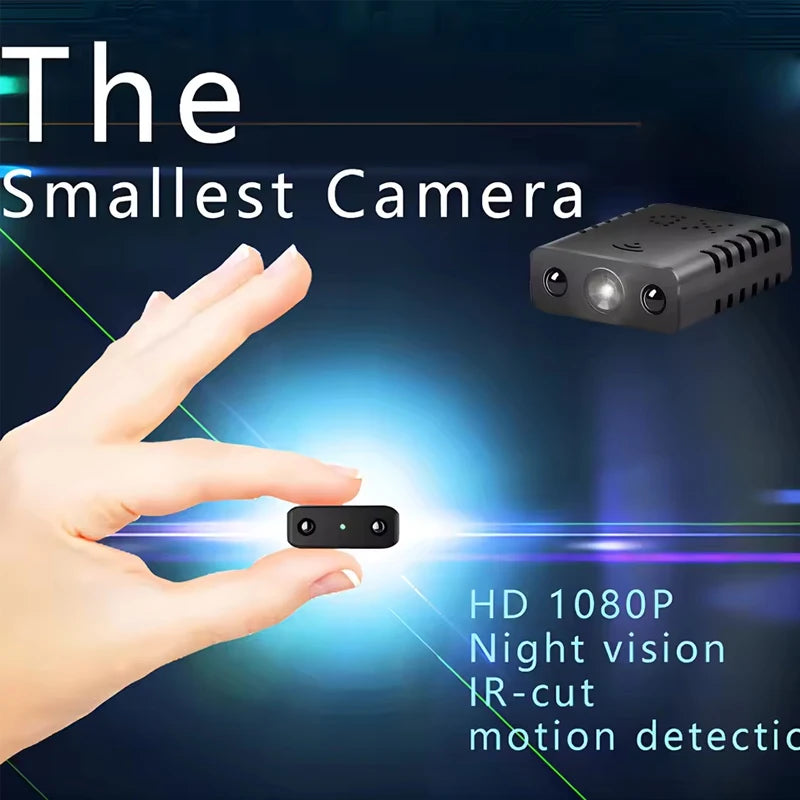 XD WIFI 1080P Mini Camera Built-in Battery IP Remote Monitoring Camcorders IR Night Vision Body Cam Invisible Espia Cam