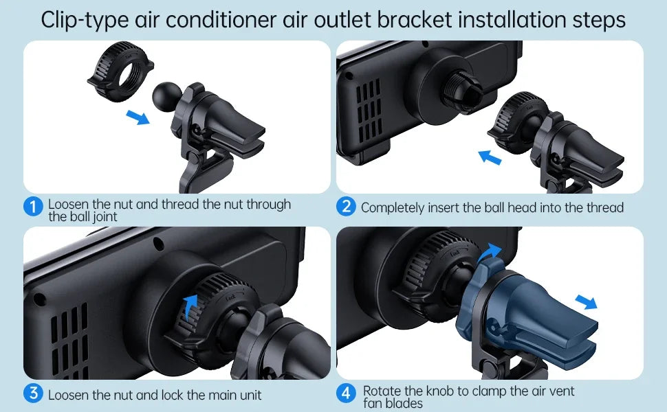 Eary 15W Wireless Car Charger for Huawei Mate XT Ultimate Car Phone Holder Mount Air Vent & Dashboard Fast Charging Accessories
