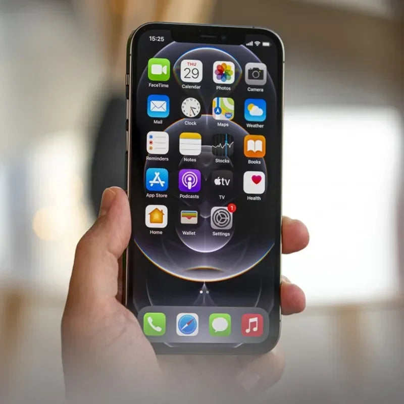 100% Original iPhone 12 Pro 6.1" & 6.7" iPhone 12 Pro Max Smartphone Unlocked 128GB/256GB ROM IOS A14 Face ID 5G Cellphone