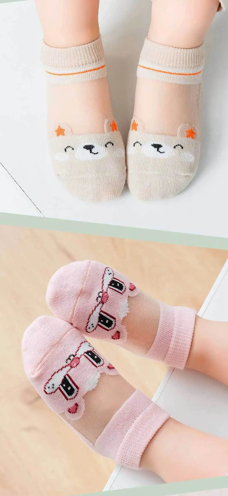 5 pairs 0-3-5-12 years old children's socks all genders Mesh Cotton Class A boys kids socks KS-2 socks for girls cartoon socks