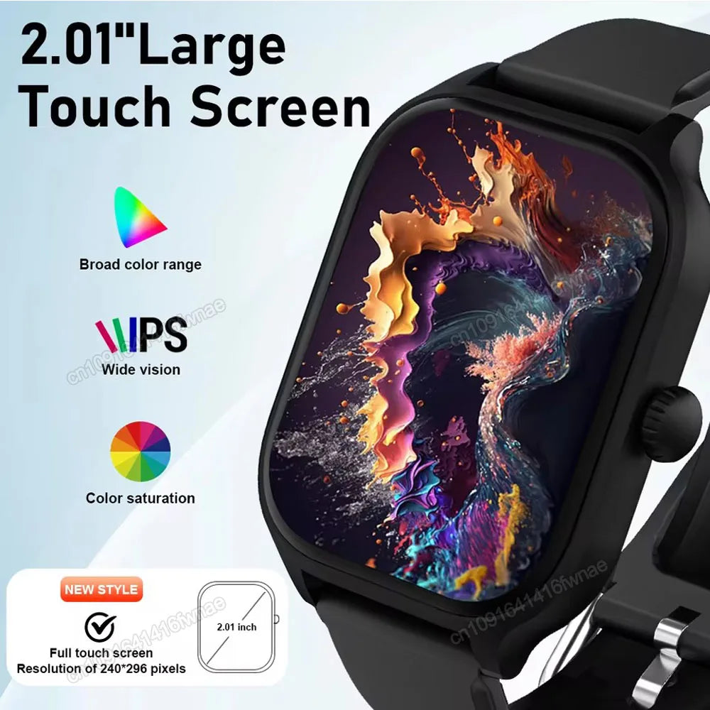 New Outdoor Military GPS Smart Watch Men Waterproof Multiple Sport Mode Fitness HD Bluetooth Calls Smartwatch Men Women Bracelet